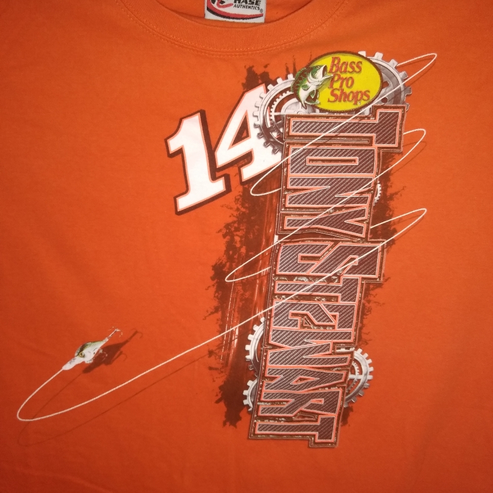 Tony Stewart Bass pro shirt.